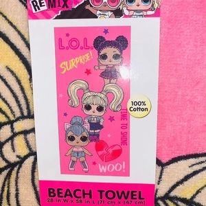 Kids LOL SURPRISE Beach Towel NEW ❤️